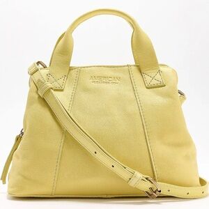 American Leather Co Ada Triple Entry Satchel